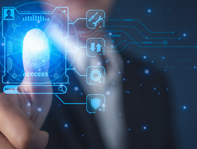 Healthcare and technology, Doctor using digital tablet with icon medical network on hospital background